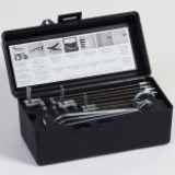 Frematec AG  -  Dichtungsschneider Packungsschneider Unterhaltswerkzeuge Unterhalt Pack-Boy Packungsschneider - Pack-Maid® Packungszieher 17-teiliges Kofferset