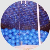 Uwe Steinfeld GmbH EURO - MATIC Kugeln  -  Schwimmkugeln Ventilkugeln Füllkörper Bird Ball Abdeckkugeln - Füllkörper für Wirbelschichtwäscher