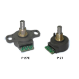 Resenso AG  -  Potentiometer Winkelsensoren Kontaktlose Sensoren Lineare Wegaufnehmer Joy Sticks - P 27 E/P27