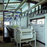 Schild Metallveredlung AG  -  Metall Galvanische Verzinkung Chromstahl-Behandlung Verzinken Elektropolieren  - Trommelautomat